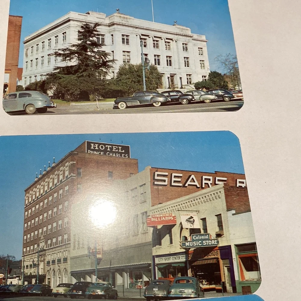 8 vintage postcards from North Carolina unused mint condition